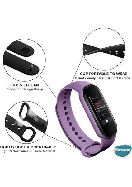 Xiaomi Mi Band 6 Silikon Kordon Yeşil
