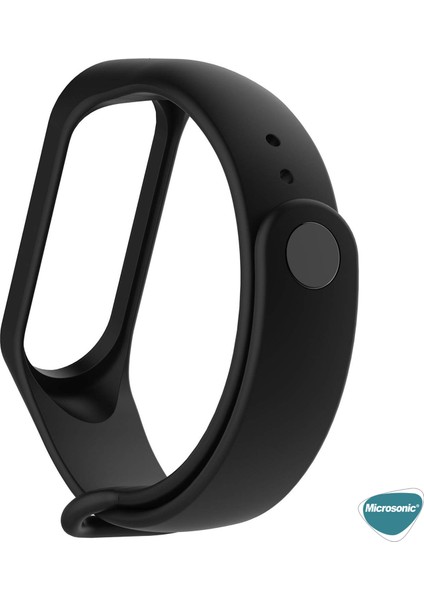 Xiaomi Mi Band 6 Silikon Kordon Siyah