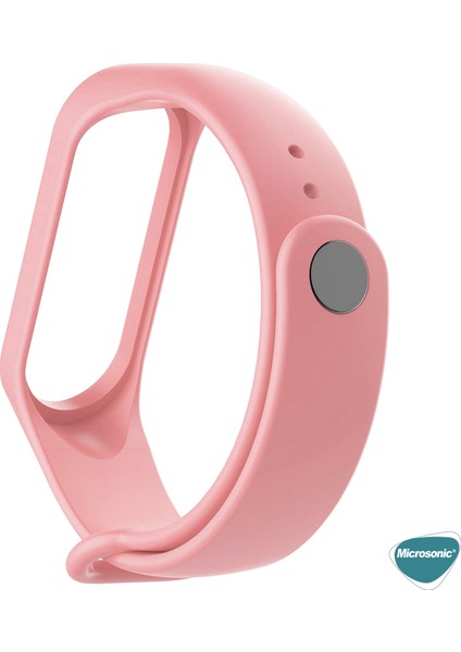 Xiaomi Mi Band 6 Silikon Kordon Rose Gold modelleri