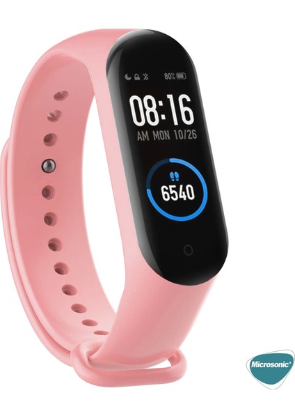Xiaomi Mi Band 6 Silikon Kordon Rose Gold fırsatları