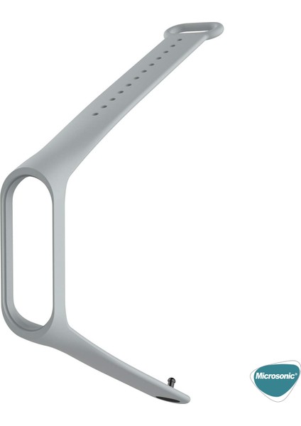 Xiaomi Mi Band 6 Silikon Kordon Gri