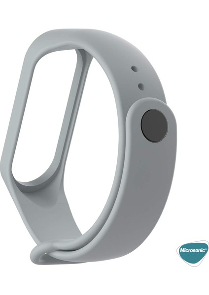 Xiaomi Mi Band 6 Silikon Kordon Gri