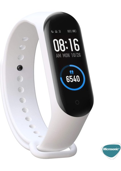 Xiaomi Mi Band 6 Silikon Kordon Beyaz