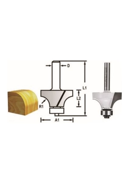 Makıta D-48315 Freze Bıçağı