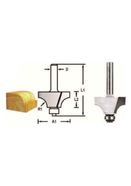 Makıta D-48468 Freze Bıçağı