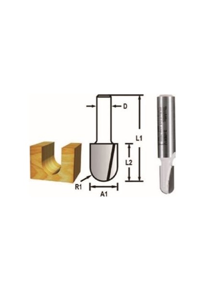 Makıta D-48038 Freze Bıçağı