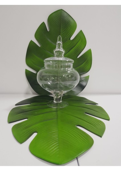 Cam Ayaklı Kurabiyelik El Yapımı 16 x 31 cm. modelleri