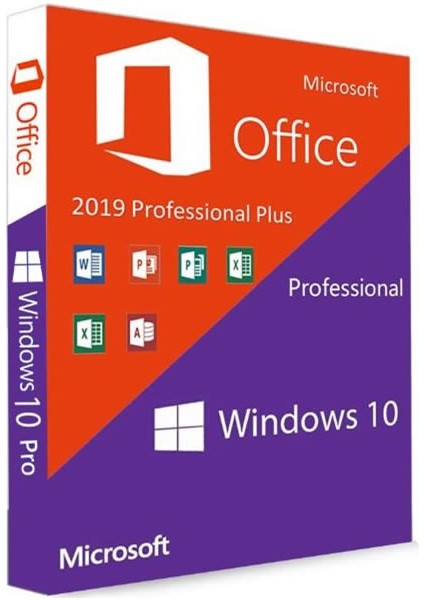 Windows 10 Pro + Office 2019 Pro Plus Retail Dijital Lisans