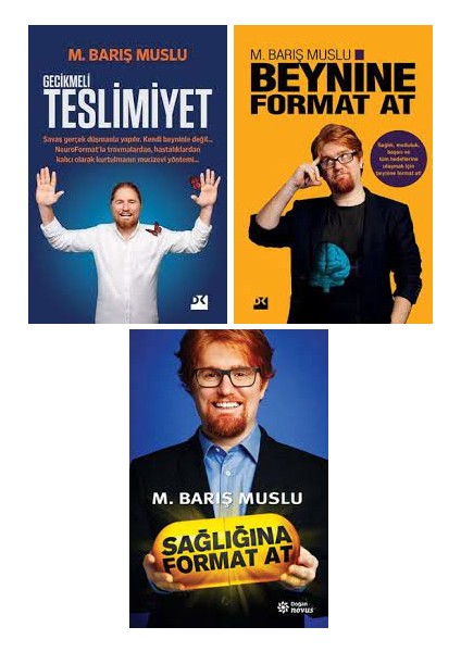 Gecikmeli Teslimiyet - Beynine Format At - Sağlığına Format At - 3 Kitap - Barış Muslu