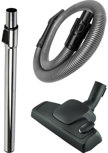 Fakir Veyron Öko Süpürge Hortumu Komple Seti 3'lü