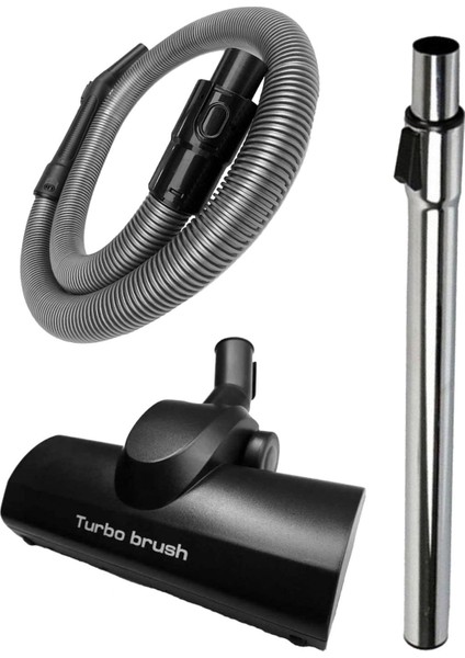 Fakir Veyron Turbo Öko Süpürge Hortum Teleskopik Boru Turbo Başlık Seti