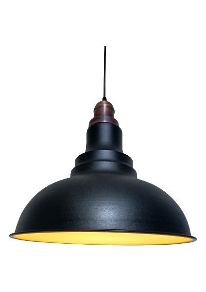 modern,rustik,vintage mutfak,oda,cafe,oteller için siyah 1xe27 metal sarkıt avize çap:34cm modelleri