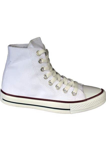 Yaz Kış Kadın Beyaz Bilekli Keten Spor Ayakkabı fiyatları