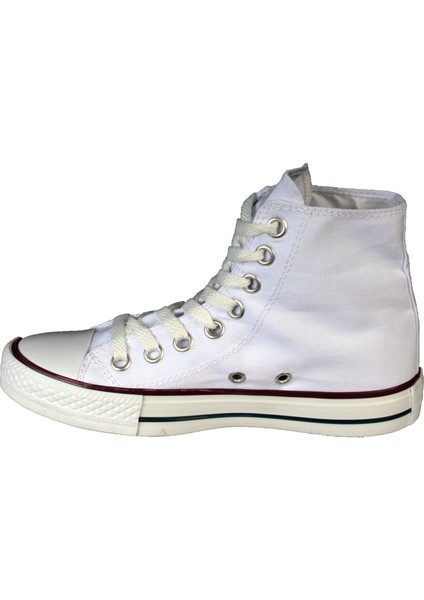 Yaz Kış Kadın Beyaz Bilekli Keten Spor Ayakkabı modelleri