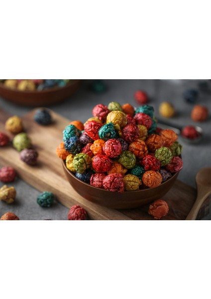 Karışık Meyve Parçacıklı Karamelli Patlamış Mısır / Popcorn 130 gr indirimleri