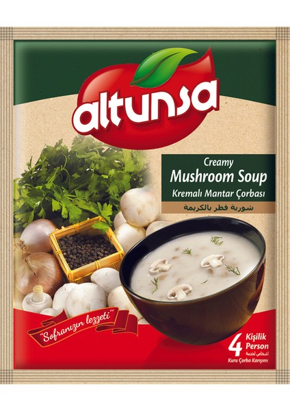 Hazır Kremalı Mantar Çorbası 60 gr