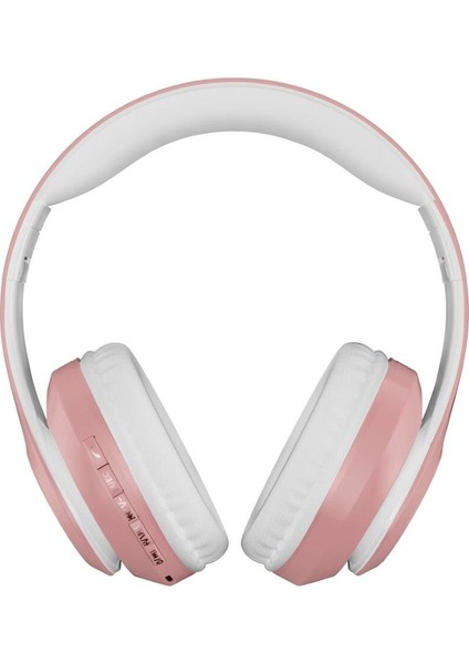 P68 Bluetooth Kablosuz Stereo Kulaklık Pembe