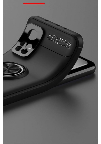 Xiaomi Mi 10T Kılıf Yüzüklü Silikon Range Mavi fırsatları