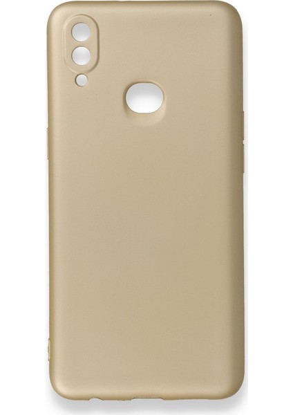 Samsung Galaxy A10S Kılıf Yumuşak Dokulu Silikon Rose Gold