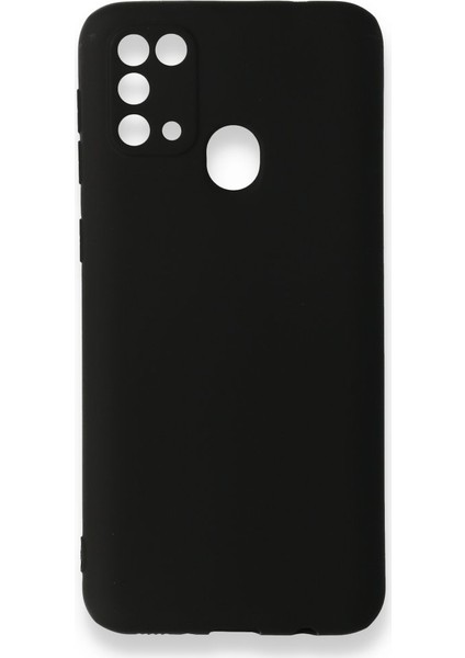 Samsung Galaxy M31 Kılıf Yumuşak Dokulu Silikon Siyah