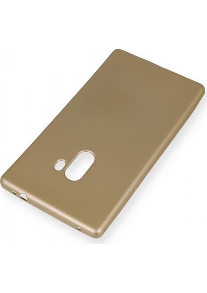 Xiaomi Mi Mix Kılıf Yumuşak Dokulu Silikon Gold modelleri