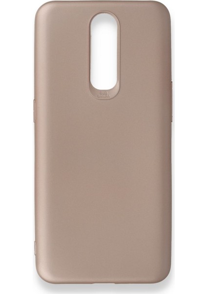 Oppo RX17 Pro Kılıf Yumuşak Dokulu Silikon Rose Gold