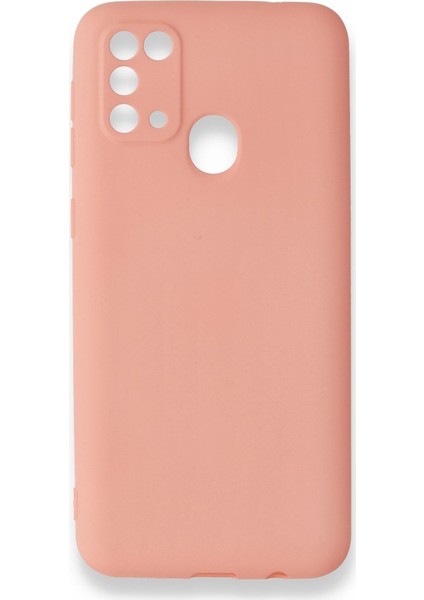 Samsung Galaxy M31 Kılıf Yumuşak Dokulu Silikon Pudra