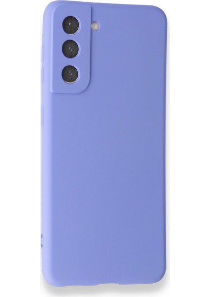 Samsung Galaxy S21 Kılıf Yumuşak Dokulu Silikon Lila fiyatları