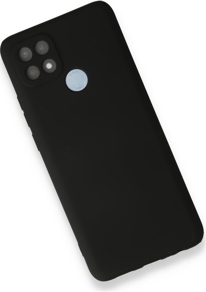 Oppo A15 Kılıf Yumuşak Dokulu Silikon Siyah modelleri