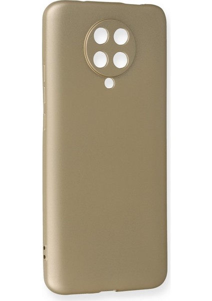 Xiaomi K30 Pro Kılıf Yumuşak Dokulu Silikon Gold fiyatları