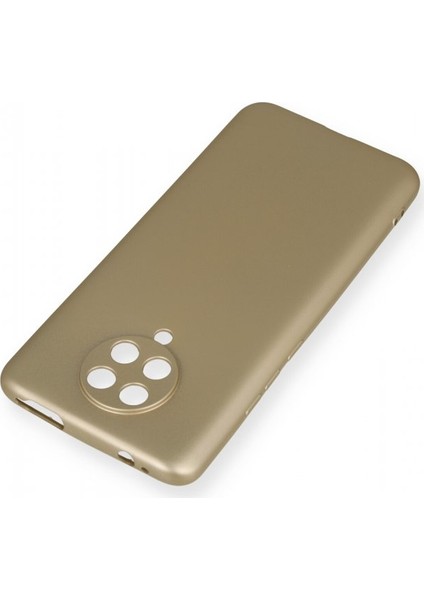 Xiaomi K30 Pro Kılıf Yumuşak Dokulu Silikon Gold modelleri