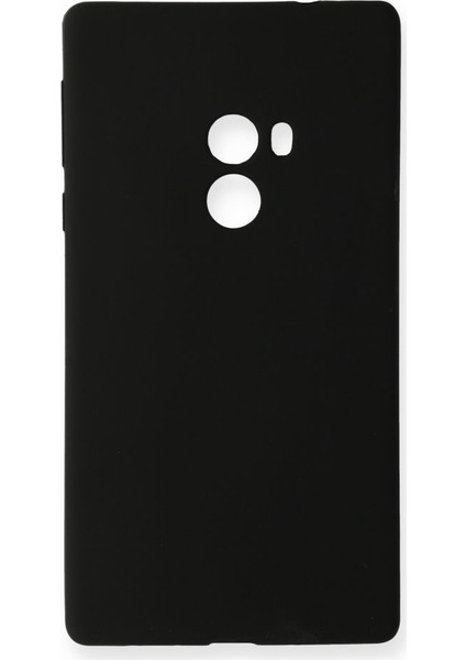 Xiaomi Mi Mix Kılıf Yumuşak Dokulu Silikon Siyah