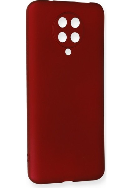 Xiaomi K30 Pro Kılıf Yumuşak Dokulu Silikon Bordo fiyatları