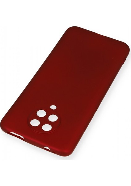 Xiaomi K30 Pro Kılıf Yumuşak Dokulu Silikon Bordo modelleri