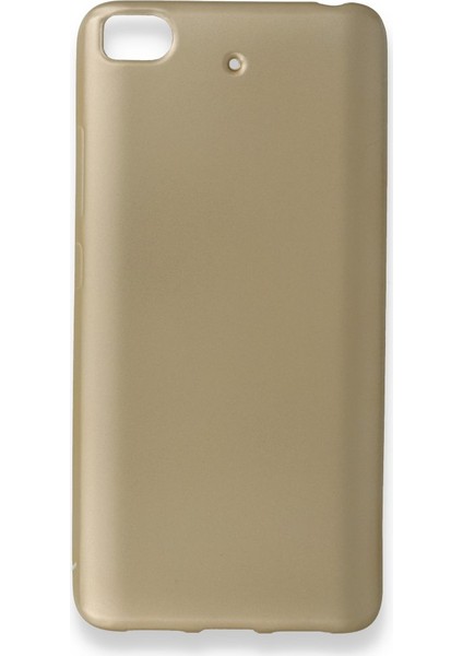 Xiaomi Mi 5s Kılıf Yumuşak Dokulu Silikon Gold