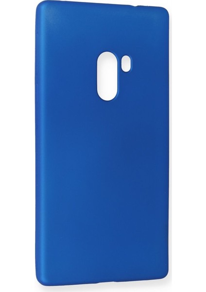 Xiaomi Mi Mix Kılıf Yumuşak Dokulu Silikon Mavi fiyatları