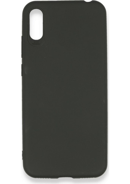 Xiaomi Redmi 7A Kılıf Yumuşak Dokulu Silikon Siyah