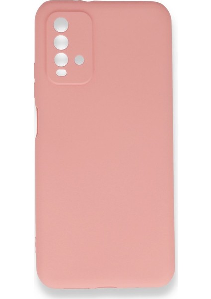 Xiaomi Redmi 9t Kılıf Ultra Elastik Silikon Rubber Premier Pembe