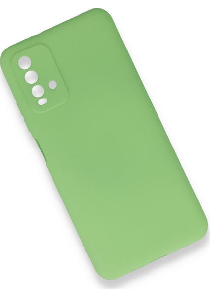 Xiaomi Redmi Note 9 4g Kılıf Yumuşak Dokulu Silikon Yeşil fiyatları