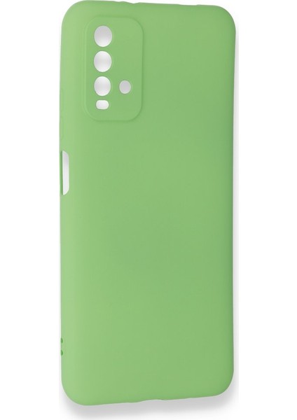 Xiaomi Redmi Note 9 4g Kılıf Yumuşak Dokulu Silikon Yeşil modelleri