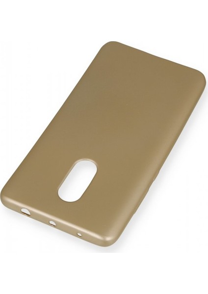 Xiaomi Redmi Note 4 Kılıf Yumuşak Dokulu Silikon + Ekran Koruyucu Cam Gold modelleri