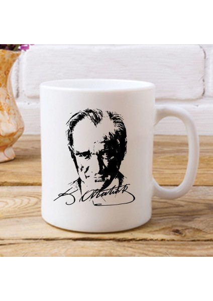 Hidz Atatürk Siluetli Kupa
