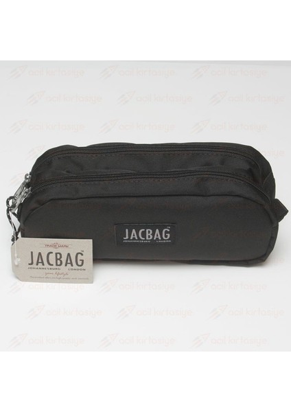 Jac-08 Dual Pouch Jac Kalemlik Siyah
