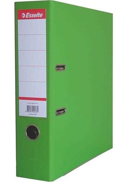 Büro Eko Geniş Plastik Klasör Yeşil 5'li