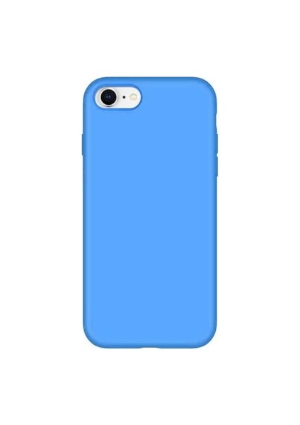 Apple iPhone 6s Plus Kılıf Liquid Lansman Silikon Mavi