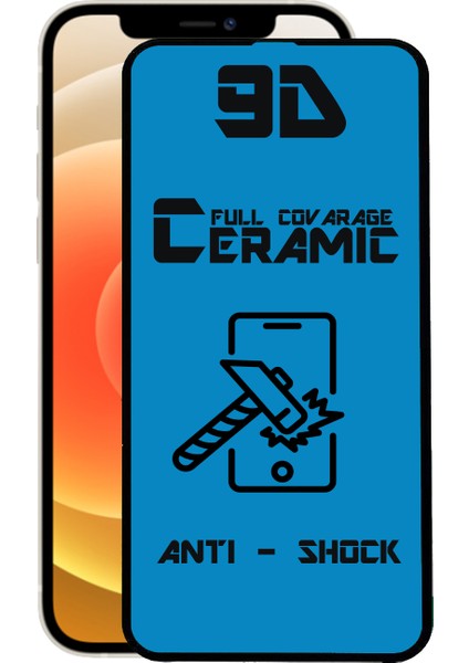 Apple iPhone 12 Tam Kaplayan Seramik Nano Esnek Ekran Koruyucu