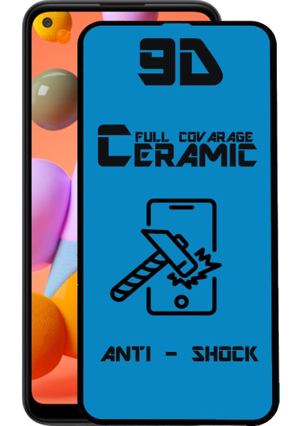 Samsung Galaxy A11 Tam Kaplayan Seramik Nano Esnek Ekran Koruyucu