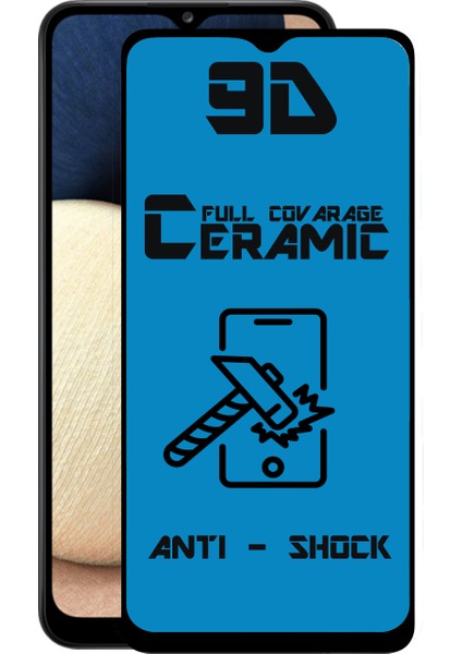 Samsung Galaxy A12 Tam Kaplayan Seramik Nano Esnek Ekran Koruyucu