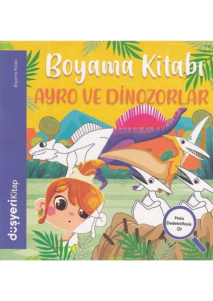 - Boyama Kitabı Ayro ve Dinozorlar
