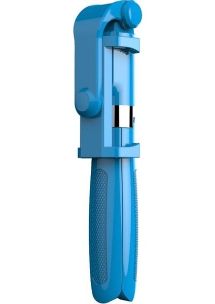 S-730 Telefon Için Bluetooth Mono Tripod (Mavi)